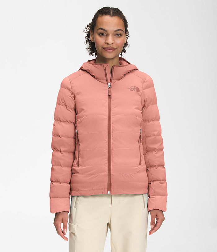 The North Face Womens Puffer Jacket Castleview 50/50 921DGRIMZ - Rose